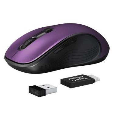 Imagem de Mouse sem fio Deeliva 2.4G USB sem fio 3 DPI ajustável