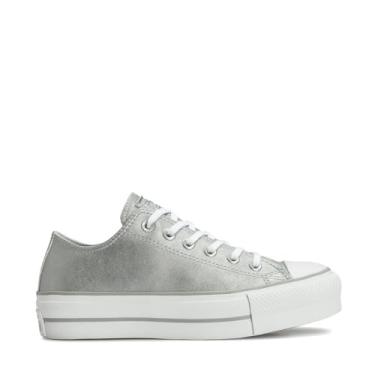 Imagem de Tênis Converse All Star Chuck Taylor Lift Prata Opaca Branco Prata CT31490003-38