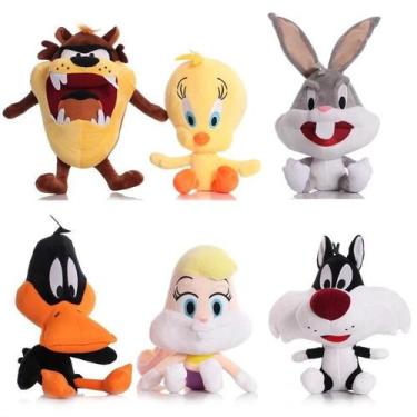Imagem de Pelúcia Looney Tunes Personagens 25-30cm - Diversão Garantida - OMFkid