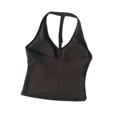 Imagem de Sutiã Esportivo Feminino Sem Costura Com Efeito Push-Up, Respirável E 