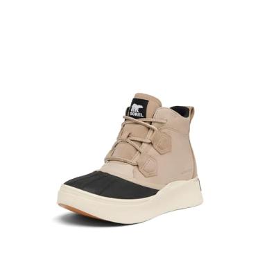 Imagem de Sorel Bota de chuva feminina Out N About Iv Classic impermeável, Omega Taupe/Preto, 42