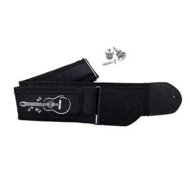 Imagem de Correia Luxo Violão Guitarra Baixo Acolchoada VIOLAO JPG - JPG Bags