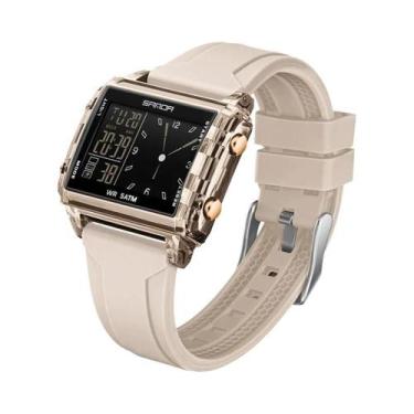 Imagem de Relógio Esportivo Digital Luminoso À Prova d'Água Para Homens SANDA 62