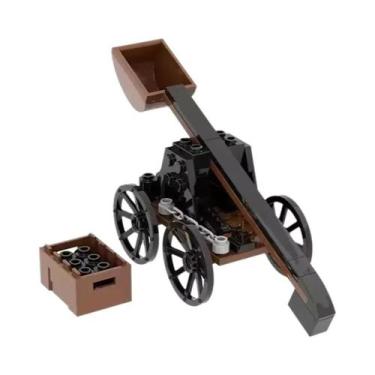 Imagem de Blocos De Construção De Soldados De Castelo Medieval, Mini Brinquedos 