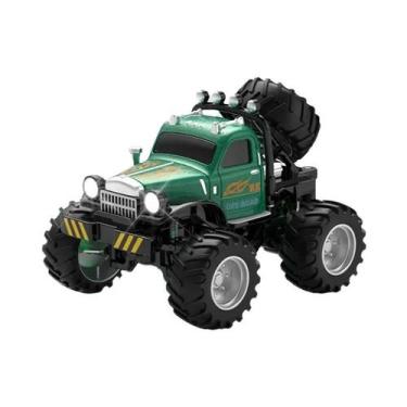 Imagem de Mini Carro RC Infantil 1:64 2.4G Controle Remoto Off-Road Caminhão De 
