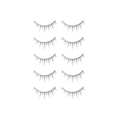 Imagem de Cílios Postiços Em Cacho Macio E Leve, 5 Pares, Naturais E Volumosos, 