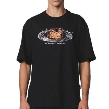 Imagem de Camiseta Oakley DNA Hologram Science SS SM26 Blackout, G, Preto