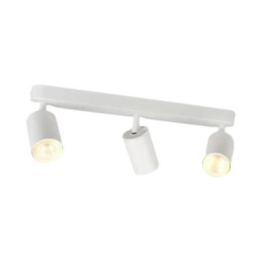 Imagem de Spotlight LED GU10 De 3 Cores Para Trilho 110-220V, Luminária De Teto 