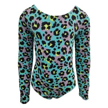 Imagem de Maio Infantil Feminino Manga Longa Proteção Solar Oncinha