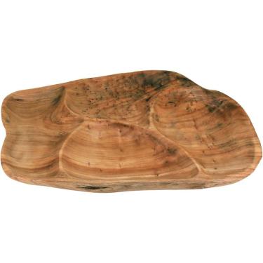 Imagem de Wood Petisqueira 4X45X31Cm Madeira Natural Com 4 Divisoes