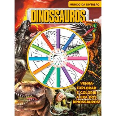 Imagem de Livro - Dinossauros Mundo da Diversão - On Line Editora