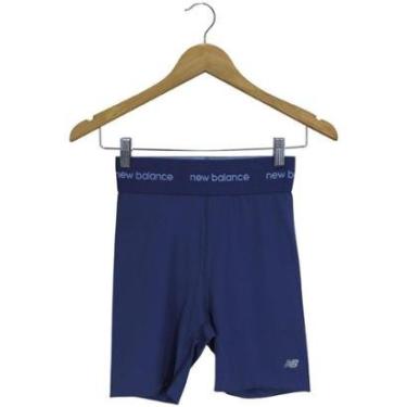Imagem de Bermuda New Balance Sport Essentials Active Azul Feminina-Feminino