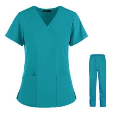 Imagem de pijama cirúrgico manga curta scrub - unimax