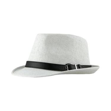 Imagem de Chapéus De Palha Masculinos De Verão Estilo Coreano Com Proteção Solar