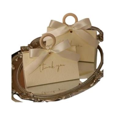 Imagem de Caixas De Presente Em Forma De Triângulo Rosa Mini 10 30 50 Unidades S