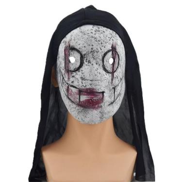 Imagem de Máscara Evil Nurse Dead by Daylight Cosplay Halloween Latex - yiweisai