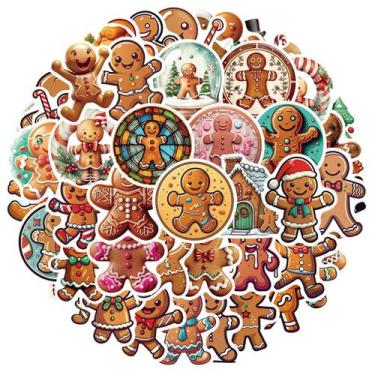 Imagem de Pacote de adesivos Gingerbread Man Graffiti Anime 50 unidades - Yiweis