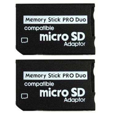 Imagem de Adaptador Memory Stick PRO Duo microSD para Memory Stick MS PRO Duo - 