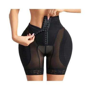 Imagem de Shorts Modeladores Femininos De Cintura Alta Com Efeito Levanta Bumbum