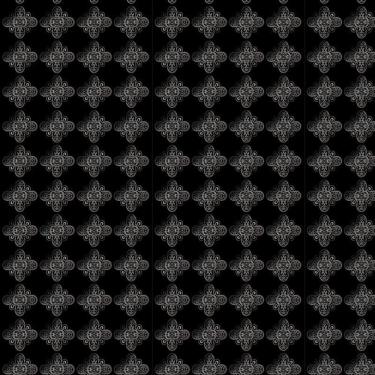 Imagem de Papel Parede Desenho Metalizado Fundo Preto Adesivo Lavavel