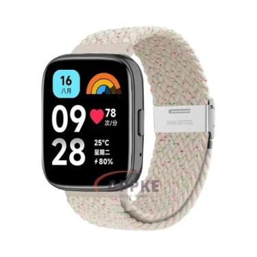 Imagem de Pulseira Elástica Trançada De 22mm Para Redmi Watch 3/5 Lite, Ajustáve
