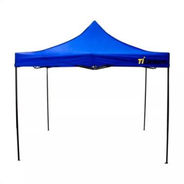 Imagem de Tenda Gazebo Azul 3x3m Titanium Platina