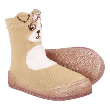 Imagem de Meia Com Sola Bebê -pimpolho Conforto E Estilo Menina Menino - NoBrand
