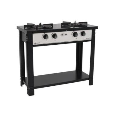 Imagem de Fogão Industrial BR2B Bravo 2 bocas Branco - Venâncio