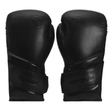 Imagem de Luva De Boxe Muay Thai Kickboxing Elite Preto Pretorian, 10oz