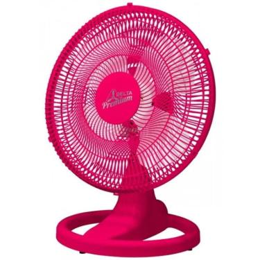 Imagem de Ventilador Oscilante de Mesa e Parede Rosa 50cm Bivolt 170 Watts - 675421 - VENTIDELTA