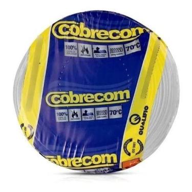 Imagem de Cabo Flexível 2,5mm Até 750V 100mts Cores Cobrecom Inmetro Antichamas,