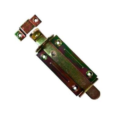 Imagem de Fechadura Ferrolho Fio Chato 4,0'' Bicromatizado - Loth