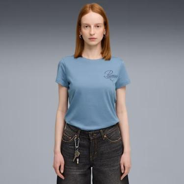 Imagem de CAMISETA PUMA FEMININA ESS SCRIPT TEE-Feminino
