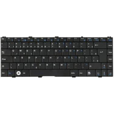 Imagem de Teclado para Notebook Avell PK130CF3A44 - BestBattery, Preto