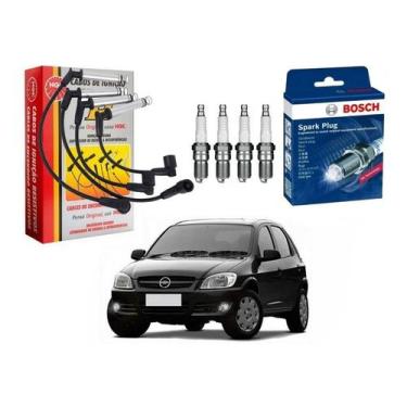 Imagem de Kit Vela Cabo Bosch Celta 1.0 Flex 2006 A 2012