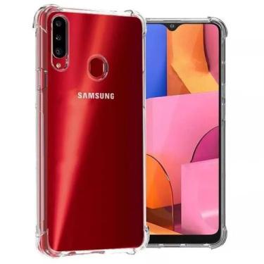 Imagem de Capa Anti Impacto + Película De Cerâmica 9D Samsung Galaxy A20S - LXL