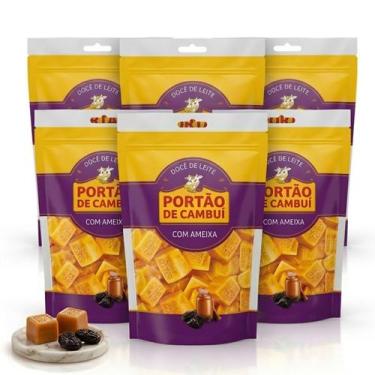 Imagem de Kit 6 Doce de Leite c/ Ameixa PORTÃO DO CAMBUI Pounch 200g - Portão Do