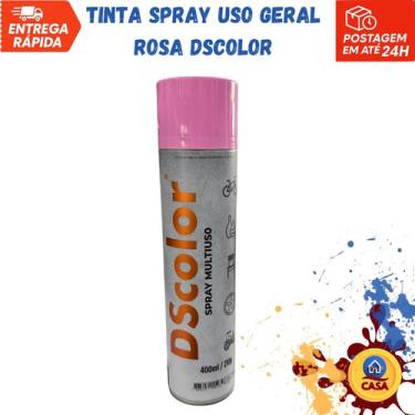 Imagem de Tinta Spray Uso Geral Rosa DSColor - DS Color