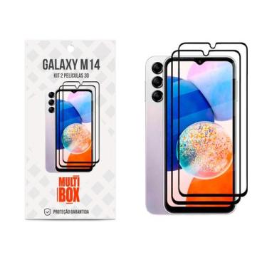 Imagem de Kit 2UN Películas 3D Vidro Premium para Samsung Galaxy M14 - MBOX