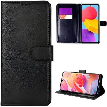 Imagem de Capa Case Carteira Preta Flip Samsung Galaxy M35 - LXL, M35