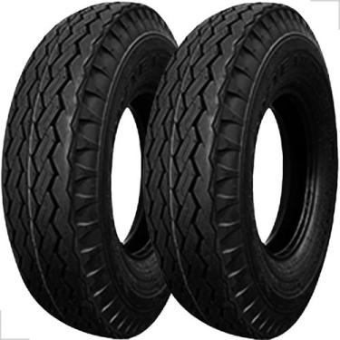 Imagem de Kit 2 Pneu Goodyear Aro 20 Papaleguas G8 Liso Truck 9.00-20 14 Lonas -