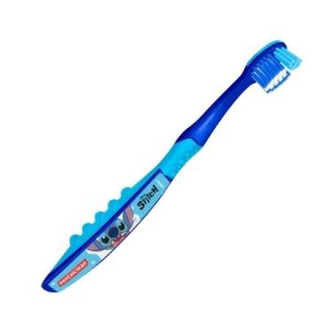 Imagem de Stitch Kit Premium Infantil Escova, Fio Dental e Gel Dental Dentalclea