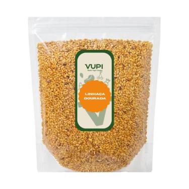 Imagem de Linhaça Dourada Premium Vupi 1KG - CADA