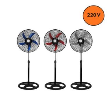 Imagem de Ventilador de Coluna Pedestal Premium Sala Quarto 60W STARTOOLS Preta,