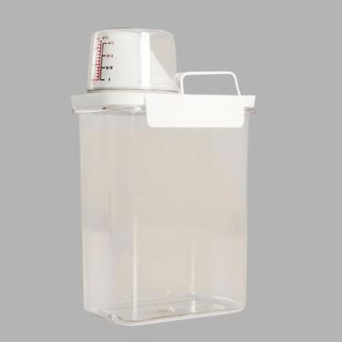 Imagem de Caixa de Armazenamento Multiuso com copo medidor 1,8L - Supertem