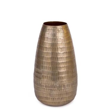 Imagem de Vaso Decorativo em Metal Dourado 32cm 22012 Mart