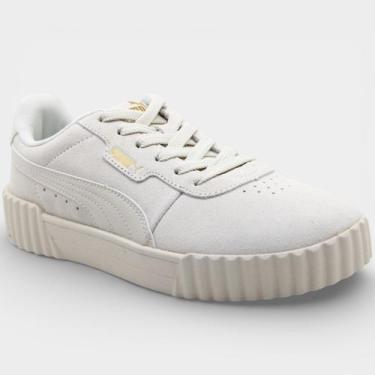 Imagem de Tênis Puma Carina 3 Bdp Feminino - Off White - 36, 36