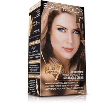 Imagem de TINTURA BEAUTY COLOR 7.0 LOURO NATURAL - Coloração Capilar