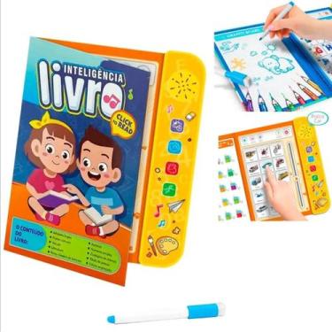 Imagem de Livro Infantil Inteligente Com Áudio Educativo Para Crianças Desenvolv