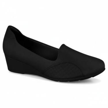 Imagem de Sapato Modare Feminino Preto Ortopédico Casual -, Preto, 37